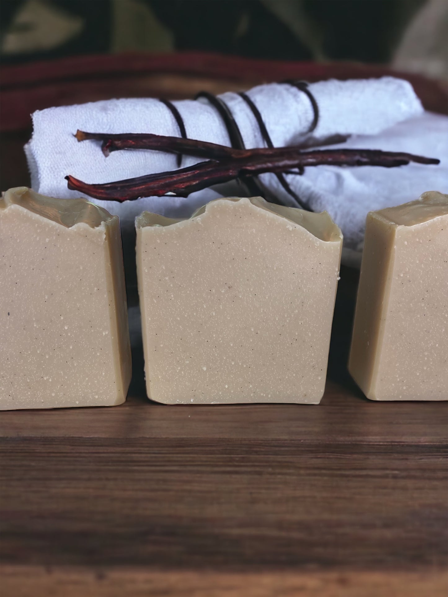 Coconut Cream & Vanilla Bean All Natural Soap
