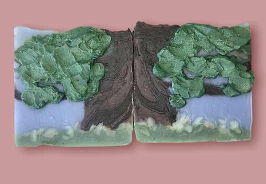 The Giving Tree Soap (Unscented Spirulina & Moringa Soap)