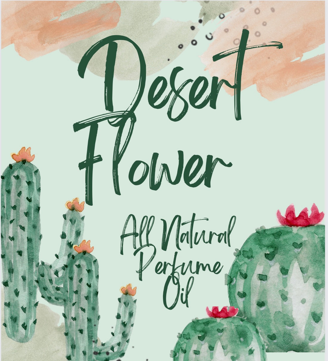 Desert Flower All Natural Perfume Oil Skincare
